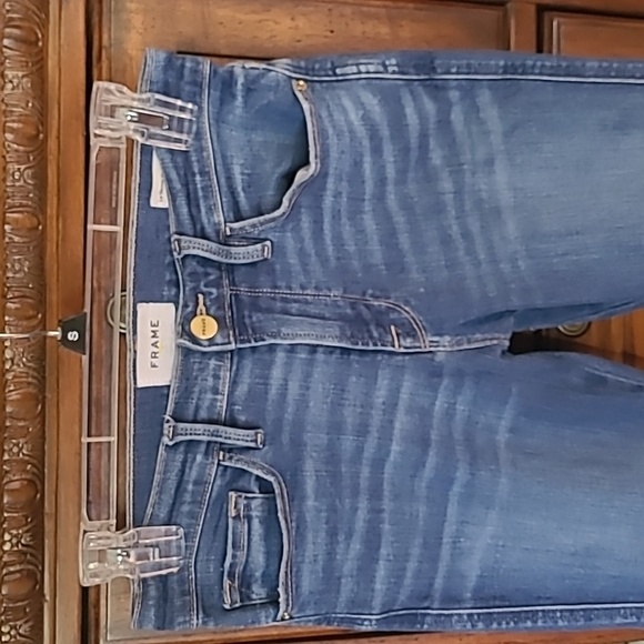 FRAME Le Skinny de Jeanne Crop Size 28 - Picture 2 of 7
